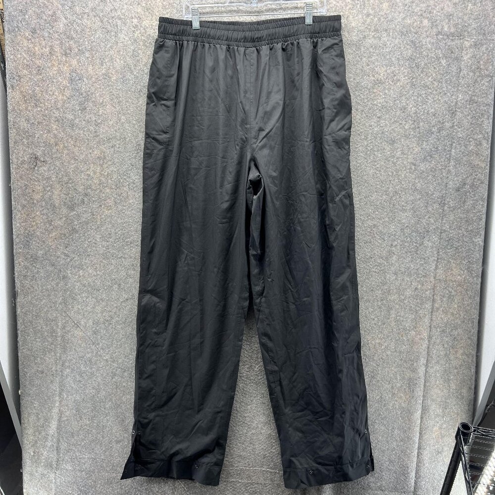 Zero Restrictions Sweatpants Men Large Rain Black Tour Lite Polyester Gore Tex